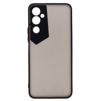 Чехол для Tecno Pova Neo 2 (LG6n) пластиковый с окантовкой <черный> ― Nsk.OnlineBazar.su