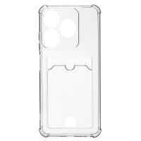 Чехол для Tecno Spark 10C (KI5m) силиконовый с картхолдером №2 <черный> ― Nsk.OnlineBazar.su