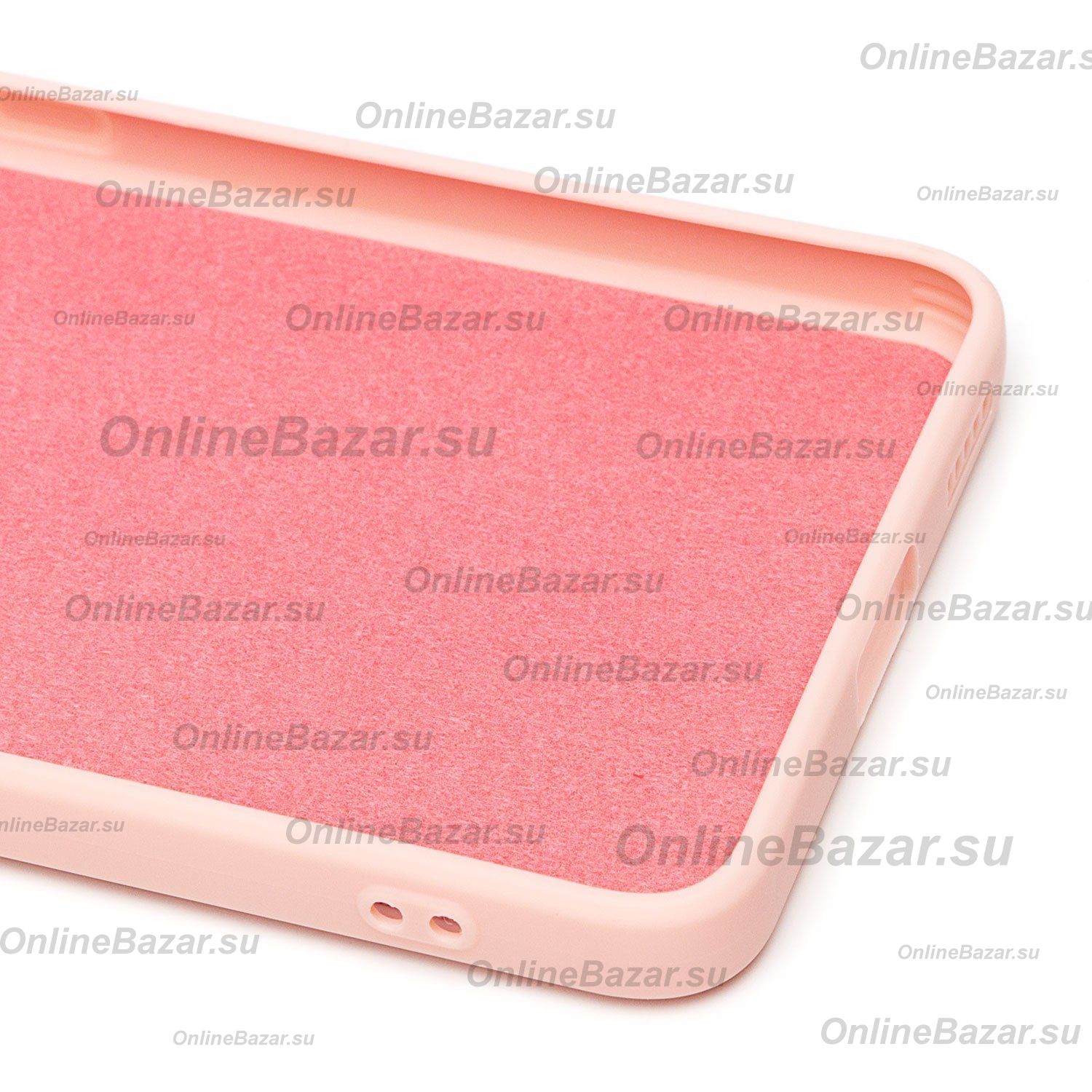 Чехол для Xiaomi 12 Lite силиконовый Soft Touch 2 <светло-розовый> ― Nsk.OnlineBazar.su