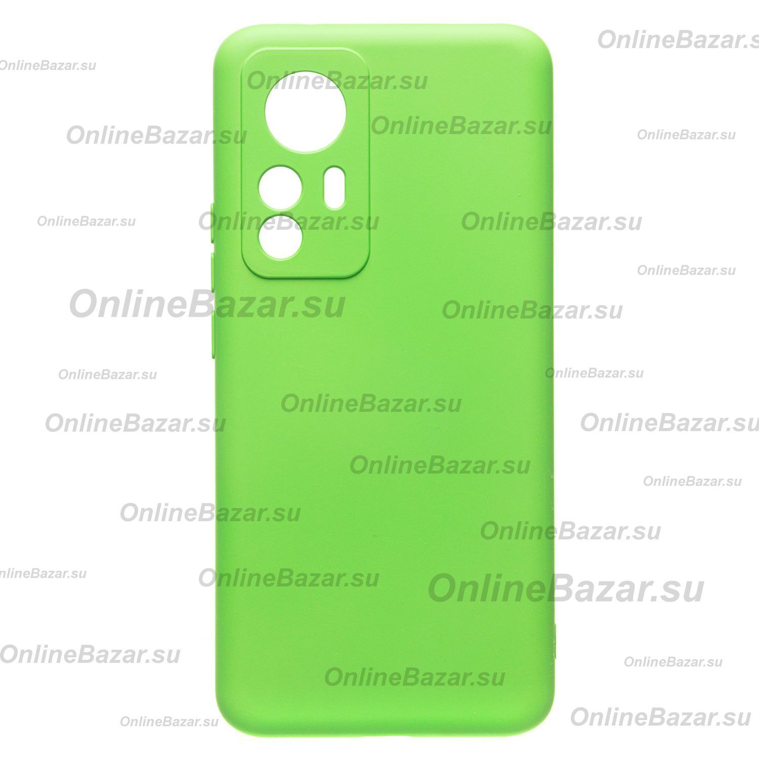 Чехол для Xiaomi 12T силиконовый Soft Touch 4 <зеленый> ― Nsk.OnlineBazar.su