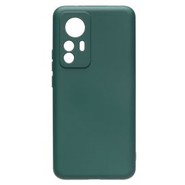 Чехол для Xiaomi 12T силиконовый Soft Touch 4 <темно-зеленый>