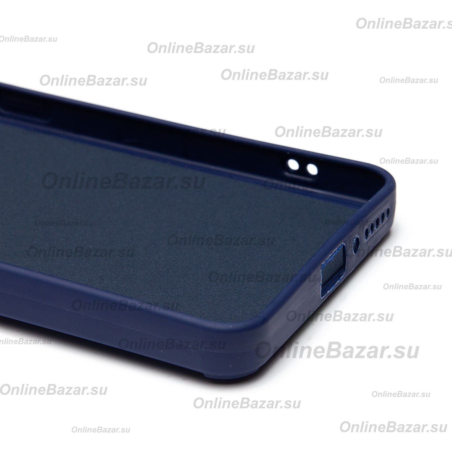 Чехол для Xiaomi 23124RA7EO силиконовый (рис. 335/заяц) <темно-синий> ― Nsk.OnlineBazar.su