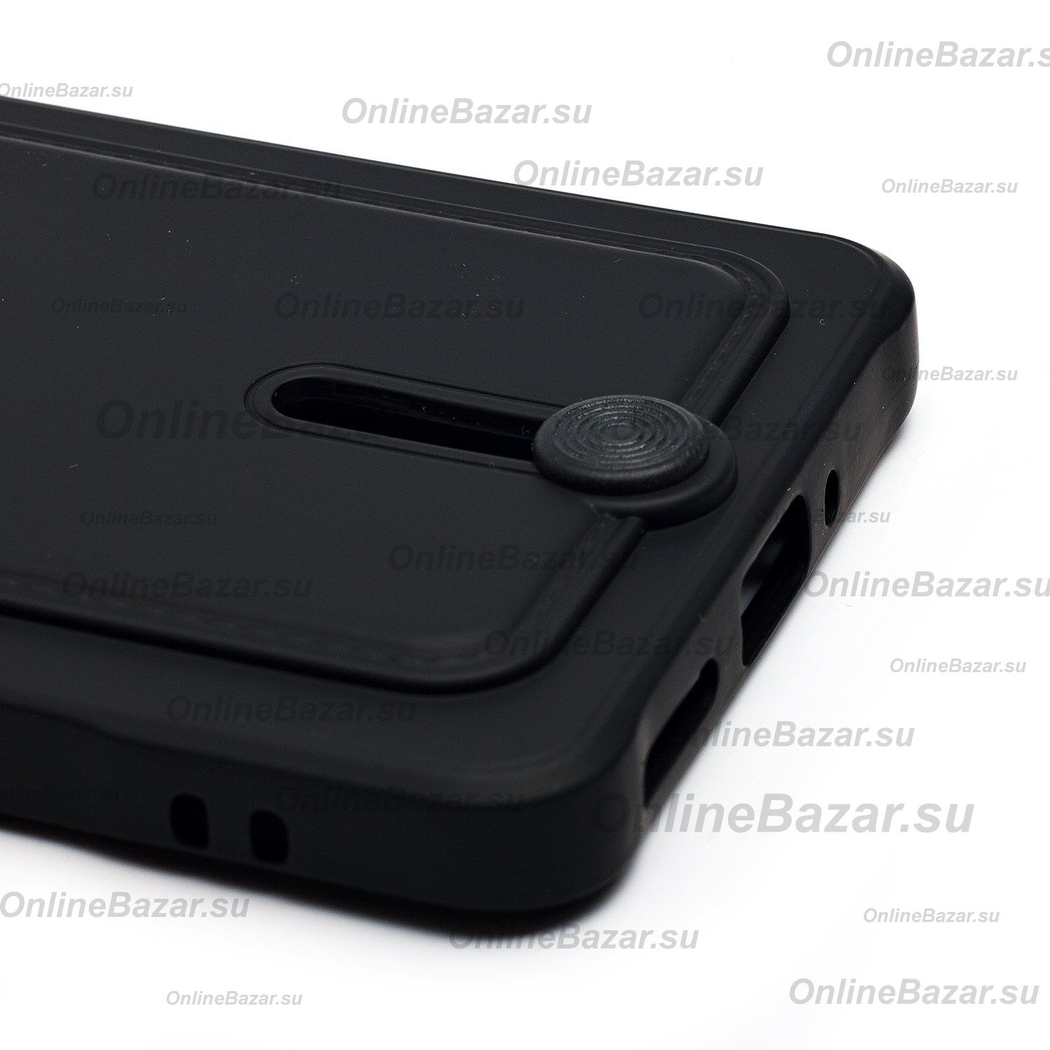 Чехол для Xiaomi Redmi Note 14 Pro 5G силиконовый с картхолдером №4 <черный> ― Nsk.OnlineBazar.su