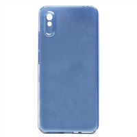 Чехол для Xiaomi Redmi 9A силиконовый с блестками №3 <синий> ― Nsk.OnlineBazar.su