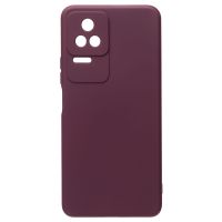 Чехол для Xiaomi Poco F4 силиконовый Soft Touch 4 <бордовый> ― Nsk.OnlineBazar.su