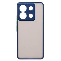Чехол для Xiaomi 23122PCD1G пластиковый с окантовкой <темно-синий> ― Nsk.OnlineBazar.su