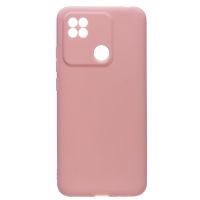 Чехол для Xiaomi Redmi 10A силиконовый матовый №5 <розовое золото> ― Nsk.OnlineBazar.su
