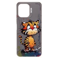 Чехол для Xiaomi 23053RN02Y силиконовый (рис. 335/тигр) <серый> ― Nsk.OnlineBazar.su