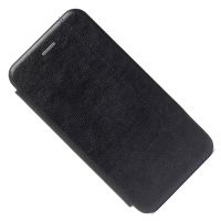 Чехол для Xiaomi Redmi 8A флип боковой кожзам №3 <черный> ― Nsk.OnlineBazar.su