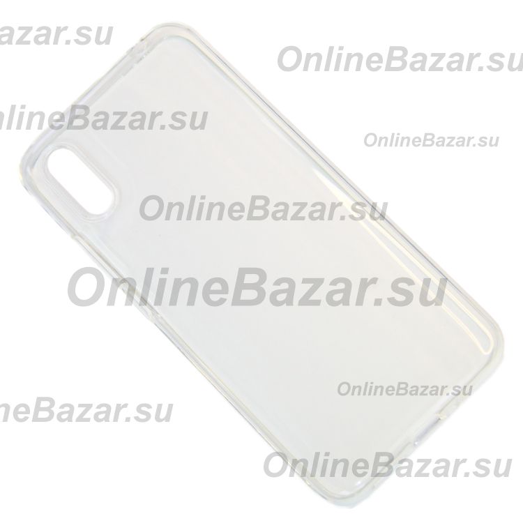 Чехол для Xiaomi Redmi 9A силиконовый (0,9 mm) <прозрачный> ― Nsk.OnlineBazar.su