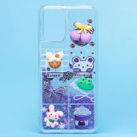 Чехол для Xiaomi M2101K7AG силиконовый 3D игрушки <фиолетовый> ― Nsk.OnlineBazar.su