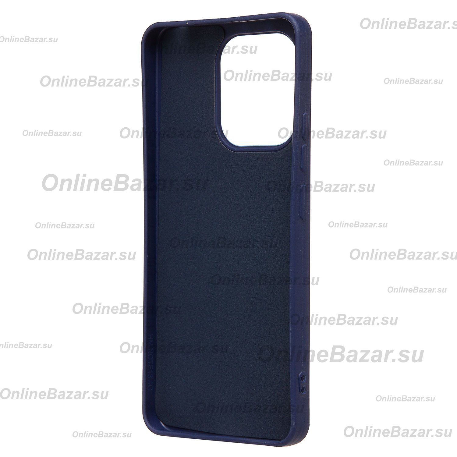 Чехол для Xiaomi 23124RA7EO силиконовый (рис. 335/заяц) <темно-синий> ― Nsk.OnlineBazar.su