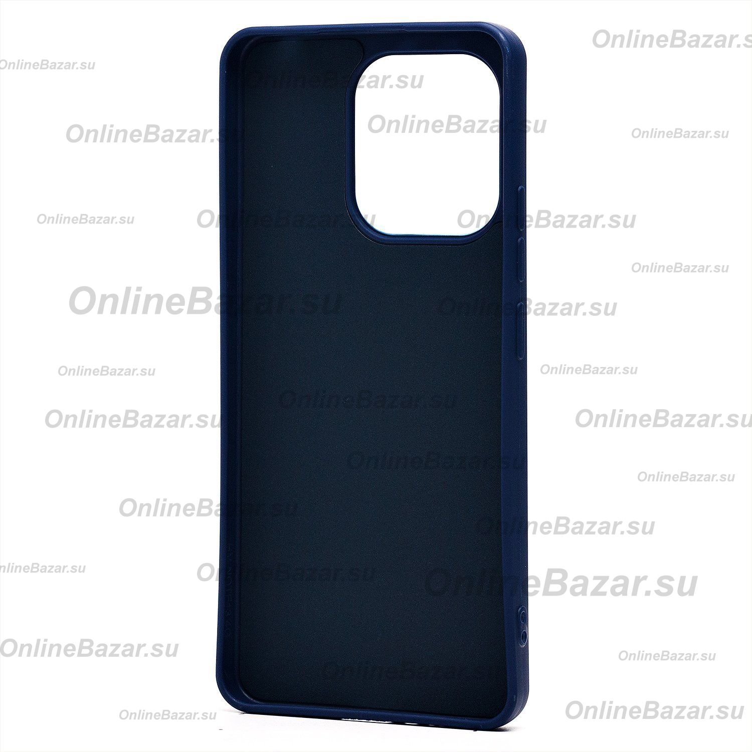 Чехол для Xiaomi 23124RA7EO силиконовый (рис. 335/овечка) <темно-синий> ― Nsk.OnlineBazar.su