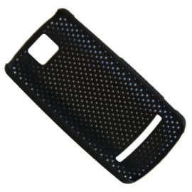Чехол для Nokia 600 пластиковая сетка Сase Grid <черный>