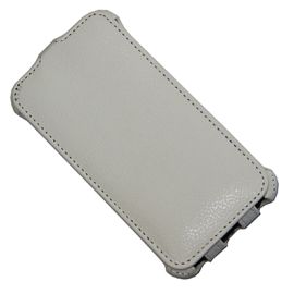 Чехол для TCL P600 флип кожзам №1 <белый>