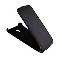 Чехол для Alcatel OT 7050Y (One Touch Pop S9) флип кожзам №1 <черный> ― Nsk.OnlineBazar.su