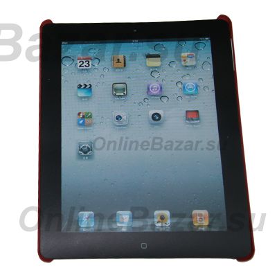 Чехол для Apple iPad 3 Fasion Case прорезиненный пластик <красный> ― Nsk.OnlineBazar.su