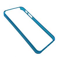 Чехол для Apple iPhone 5s бампер пластиковый <голубой> ― Nsk.OnlineBazar.su