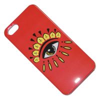 Чехол для Apple iPhone SE задняя крышка пластик Kenzo №2 <красный> ― Nsk.OnlineBazar.su