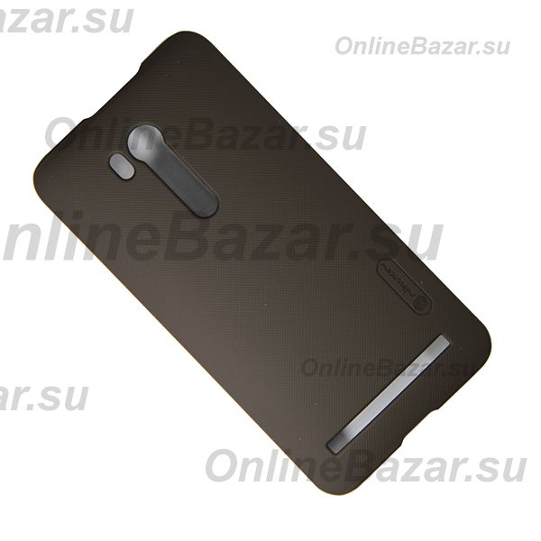 Чехол для Asus ZenFone Go (ZB551KL) задняя крышка пластик ребристый Nillkin <коричневый> ― Nsk.OnlineBazar.su