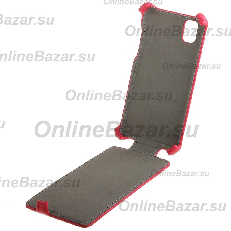 Чехол для Explay Light флип кожзам №1 <красный> ― Nsk.OnlineBazar.su