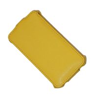 Чехол для Fly IQ436 (ERA Nano 3) флип кожзам №1 <желтый> ― Nsk.OnlineBazar.su
