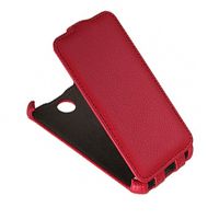 Чехол для Fly IQ4400 (ERA Nano 8) флип кожзам №1 <красный> ― Nsk.OnlineBazar.su