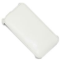 Чехол для Fly IQ4407 (ERA Nano 7) флип кожзам №1 <белый> ― Nsk.OnlineBazar.su