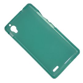 Чехол для Fly IQ4412 (Quad Coral) силиконовый матовый <синий>