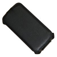 Чехол для Wiko CINK PEAX флип кожзам №1 <черный> ― Nsk.OnlineBazar.su