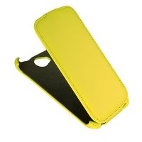 Чехол для Fly IQ443 (Trend) флип кожзам №1 <желтый> ― Nsk.OnlineBazar.su
