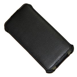 Чехол для Fly IQ444 (Diamond) флип кожзам №1 <черный>