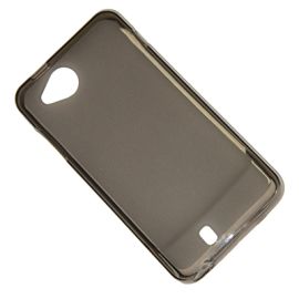 Чехол для Fly IQ444 (Diamond) силиконовый матовый <серый>