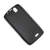 Чехол для Fly IQ4503 (Quad ERA Life 6) силиконовый матовый <черный> ― Nsk.OnlineBazar.su