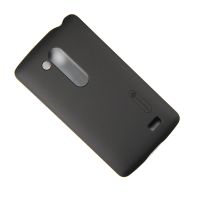 Чехол для LG D295 (Optimus L Fino) задняя крышка пластик ребристый Nillkin <черный> ― Nsk.OnlineBazar.su