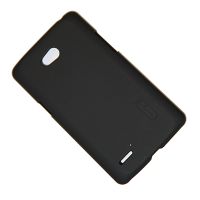 Чехол для LG D380 (L80) задняя крышка пластик ребристый Nillkin <черный> ― Nsk.OnlineBazar.su