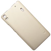 Чехол для Lenovo A7000 задняя крышка пластик ребристый Nillkin <золотой> ― Nsk.OnlineBazar.su