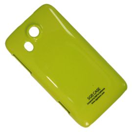 Чехол для Lenovo A789 задняя крышка пластик лакированный SGP Case Ultra Slider <зеленый>
