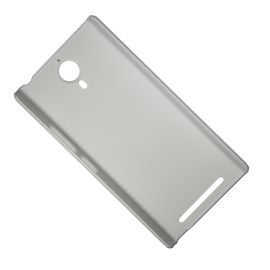 Чехол для Lenovo K80M задняя крышка пластик ребристый Nillkin <белый>