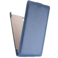 Чехол для Lenovo Vibe Z2 флип кожзам №1 <синий> ― Nsk.OnlineBazar.su