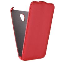 Чехол для Micromax Q391 (Canvas Doodle 4) флип кожзам №1 <красный> ― Nsk.OnlineBazar.su