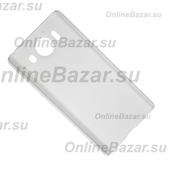 Чехол для Microsoft RM-1118 задняя крышка пластик ребристый Nillkin <белый> ― Nsk.OnlineBazar.su