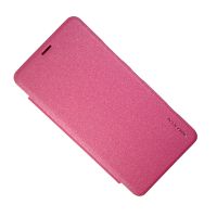 Чехол для Microsoft 950 Dual Sim флип боковой пластик-кожзам Nillkin Sparkle <красный> ― Nsk.OnlineBazar.su