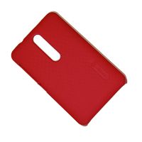 Чехол для Nokia 501 Asha задняя крышка пластик ребристый Nillkin <красный> ― Nsk.OnlineBazar.su