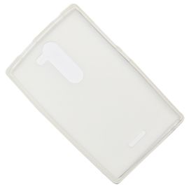 Чехол для Nokia 502 Asha Dual Sim силиконовый матовый <белый>