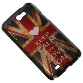 Чехол для Samsung N7105 (Galaxy Note II LTE) задняя крышка пластиковый Flags №13