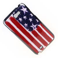 Чехол для Samsung N7100 (Galaxy Note II) задняя крышка пластиковый Flags №25 ― Nsk.OnlineBazar.su