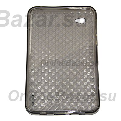Чехол для Samsung P1000 (Galaxy Tab) силиконовый Pisen <прозрачно-серый> ― Nsk.OnlineBazar.su