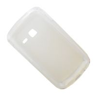 Чехол для Samsung S6108 (Galaxy Y Pop) силиконовый матовый <прозрачный> ― Nsk.OnlineBazar.su