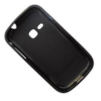 Чехол для Samsung S6500 (Galaxy mini II) силиконовый матовый <черный> ― Nsk.OnlineBazar.su